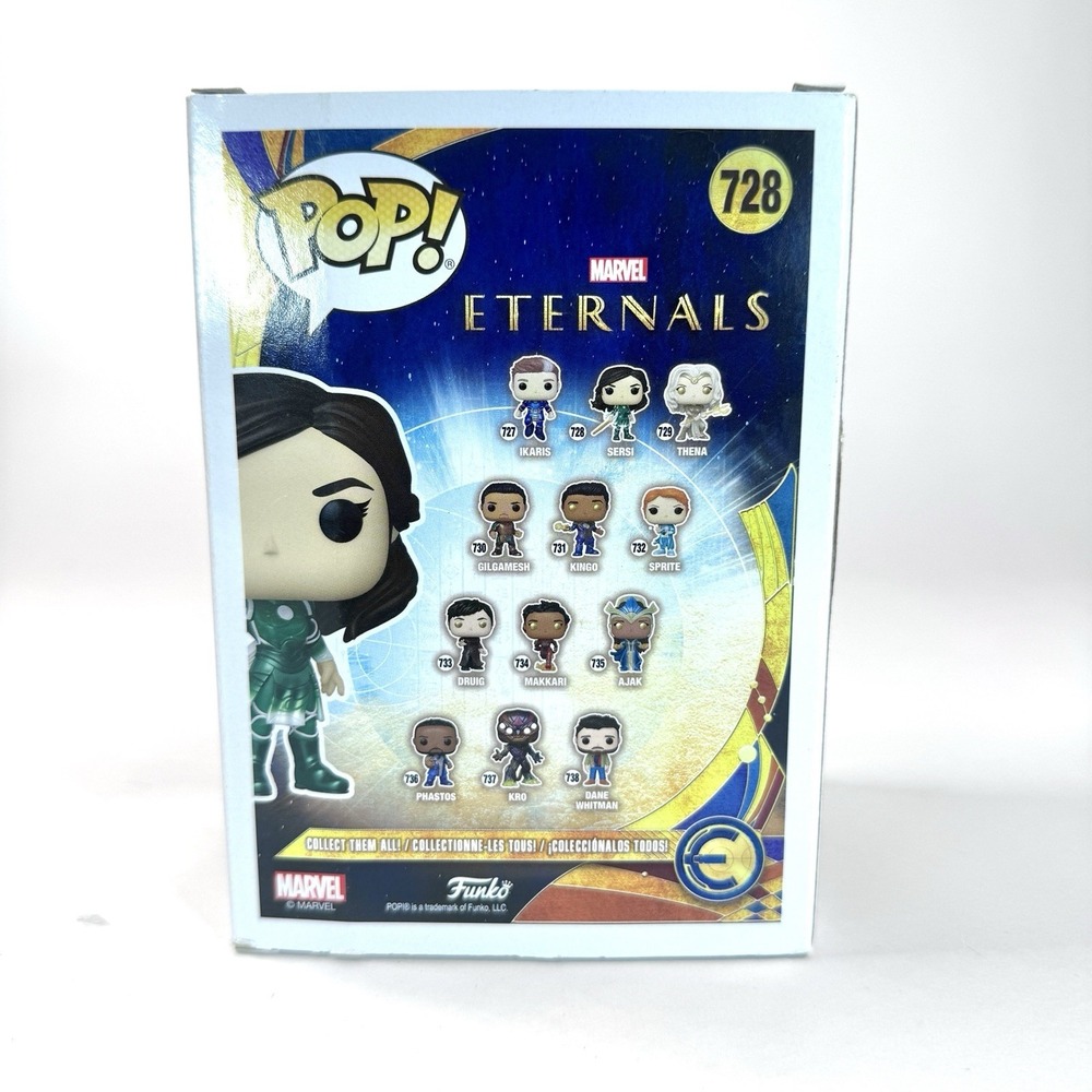 Funko‎ Pop Marvel Eternals Sersi #728 Vinyl Bobble Head New In Box NIB - Picture 3 of 6